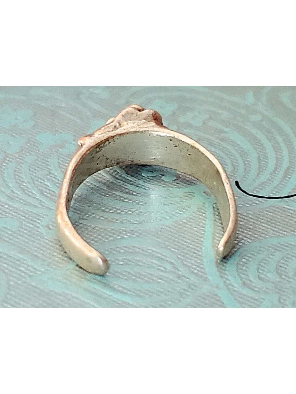 Vintage Sterling Silver Rose Toe Ring
